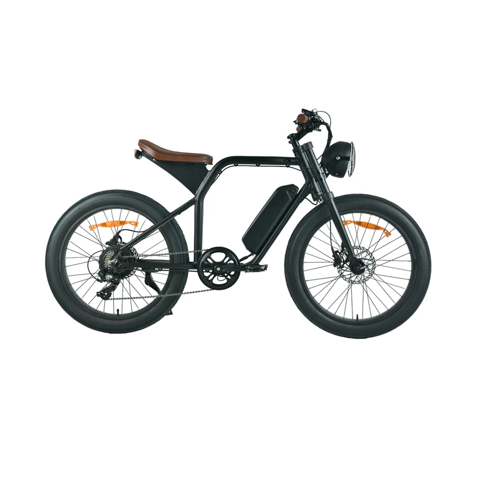 Sports electric bicycle fat tire mountain bike with 350W motor