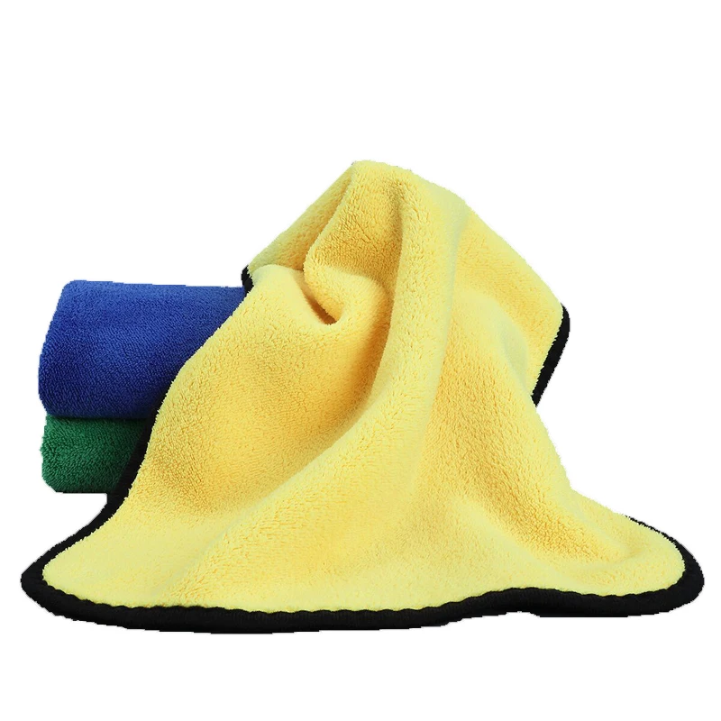 Custom Size Wholesale OEM Logo Washable Quick Dry Absorbent Water Microfiber Pet Bath Towels Dog Towel