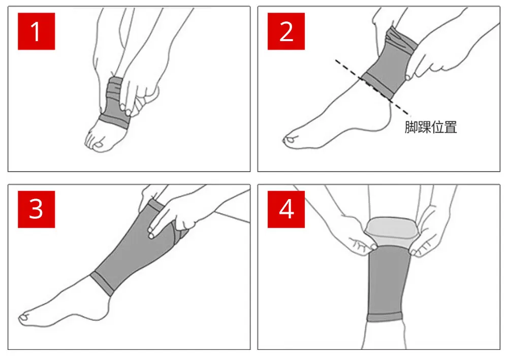 Compression Leg Support Long Calf Sleeves for Playing Football Soccer Shin Guards