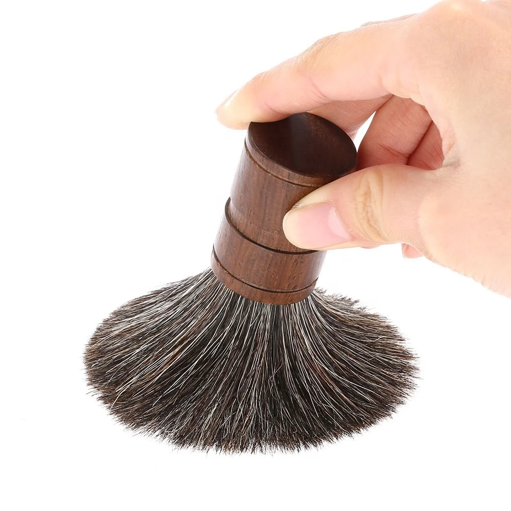 Horsehair Brush Wood Handle Shaving Brush Mini Order is Welcome