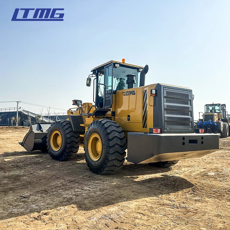 Liftsun machinery LT955 construction machinery bucket short wheelbase front end loaders 5ton wheel loader with EPA engine