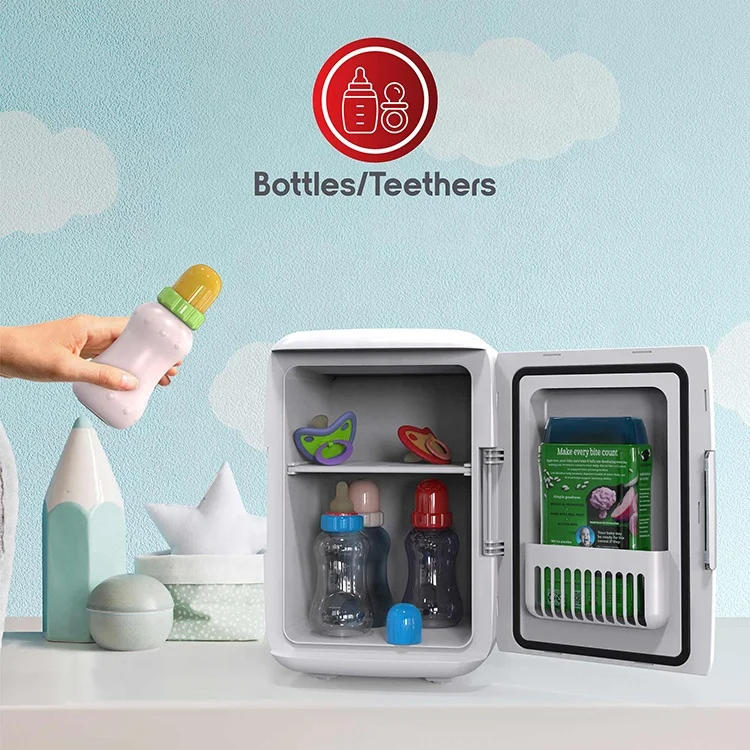 5l Popular Semiconductor Electric Refrigerator Mini Bar Very Small  With Window