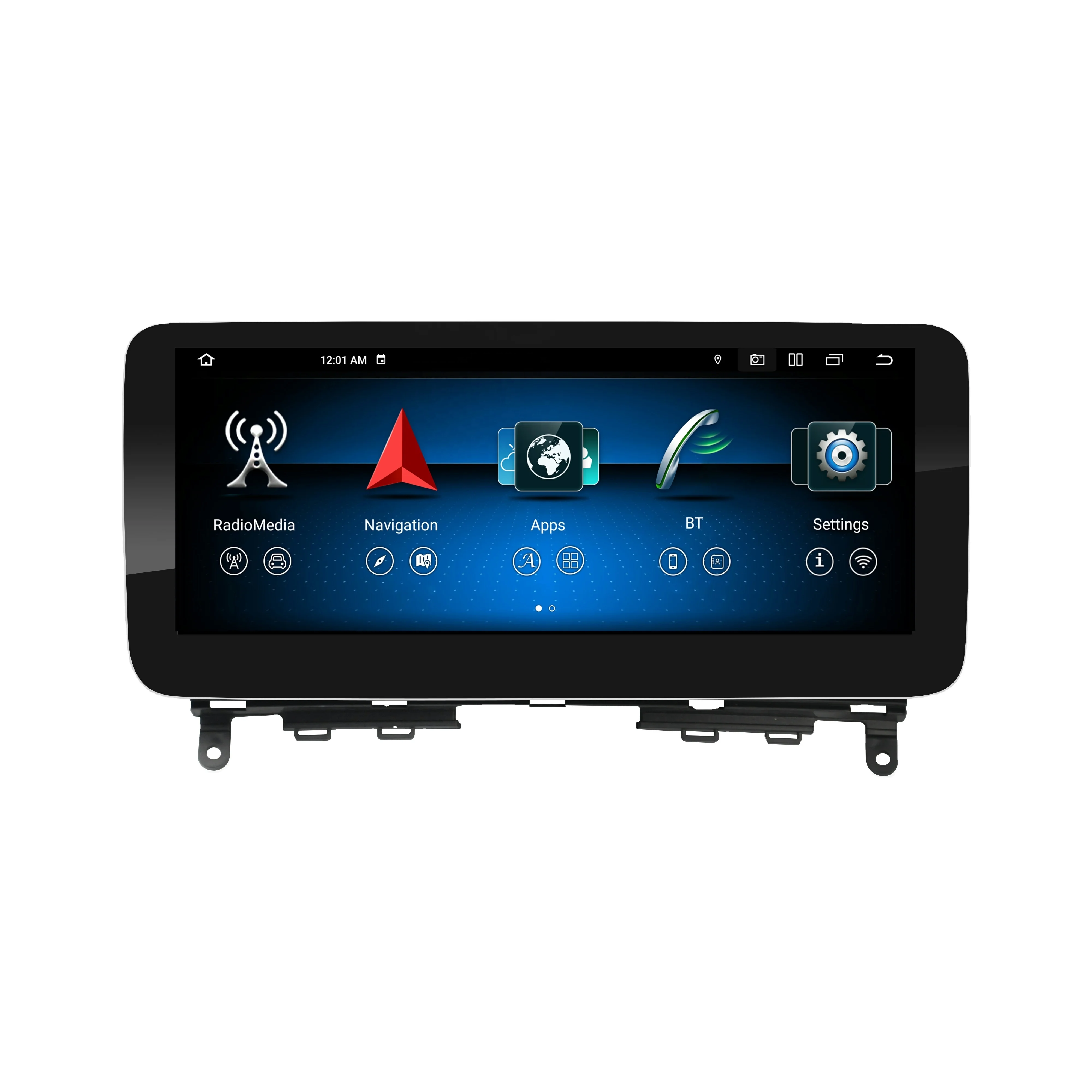 RUISO F100 Car Radio Android Car Player For BENZ C-Class W204 S204 C180 C200 C220 C250 C43 Car Stereo GPS Carplay all in one
