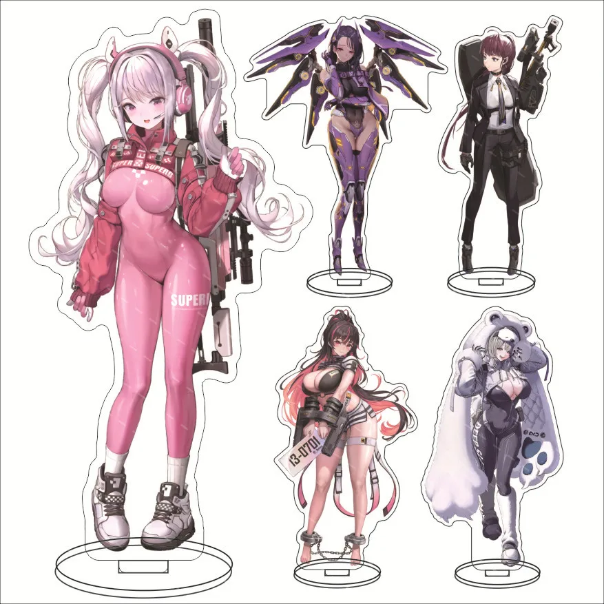 Game Character NIKKE Desktop Ornament Stand Model Anime Acrylic Figure