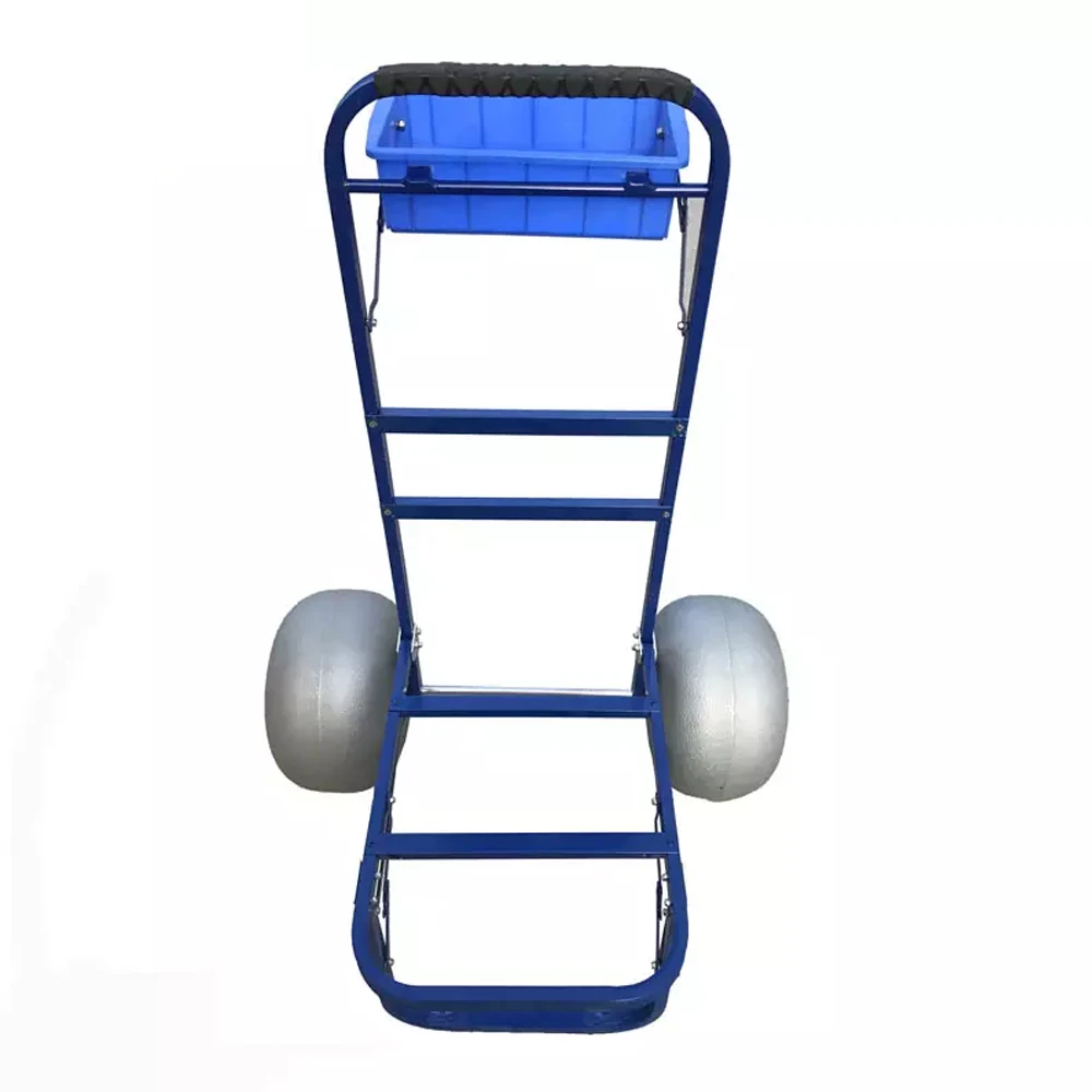 Складной прицеп для доски для серфинга, Пляжная тележка, рыболовная тележка, надувная пляжная тележка с воздушным шаром