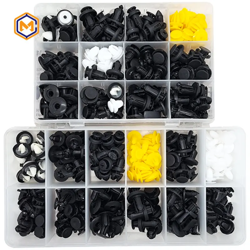 660PCS Automotive Clips Universal Screws Rivets Boxed Fastener Sets Door Trim Clips Car Accessories