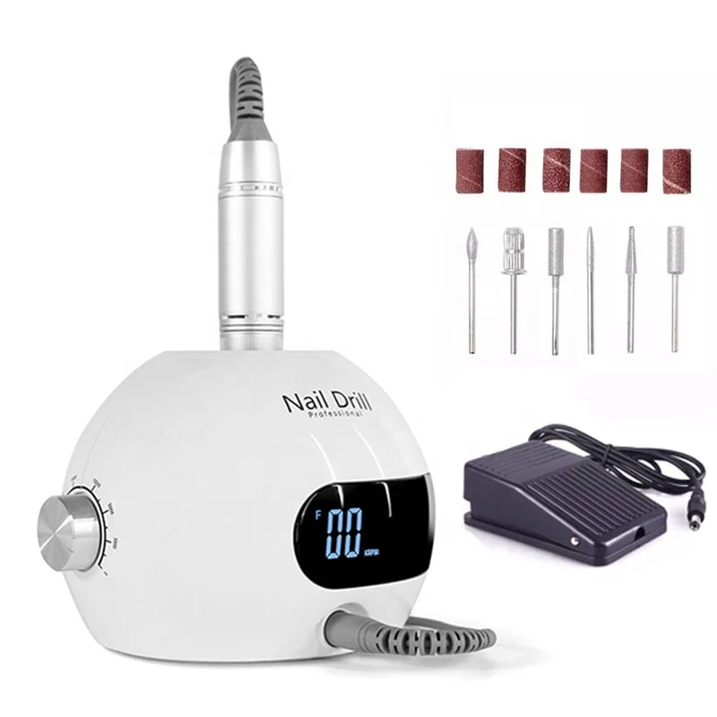 Nail Equipments Nail Drill Tool 30000rpm Power Professional Electric Nail Drill