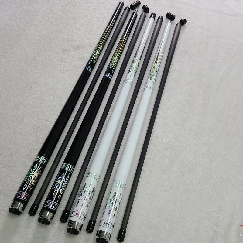 New arrival Jassinry 58inch 10.5/11.5/12.5/13mm tip size Billiard cues full carbon fiber radial pin/uni-lock for American Cues