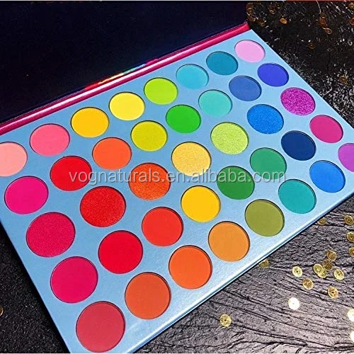 Private Label Eye Shadow Makeup Palette Customized Shimmer Eyeshadow Palettes Baked Eye Shadows