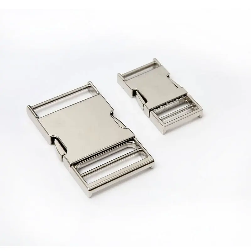 Wholesale Zinc Alloy Side Release Adjustable Buckles Horn Buckle Backpack Dog Collar Release Buckle