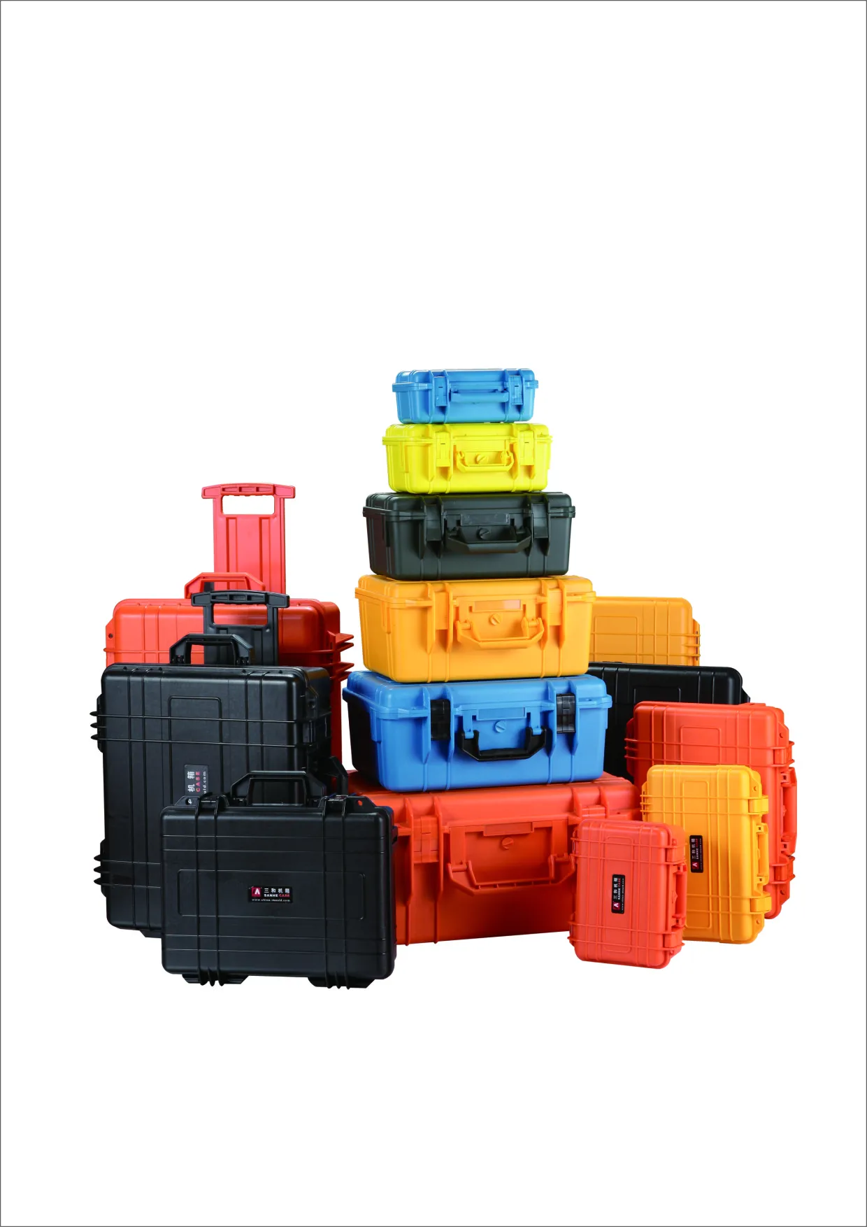 Hard Carrying Case in Plastic Foam ABS Material Customizable with OEM Support
