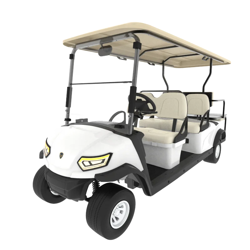 High quality Learoad 4+2 seat electric golf cart and parts