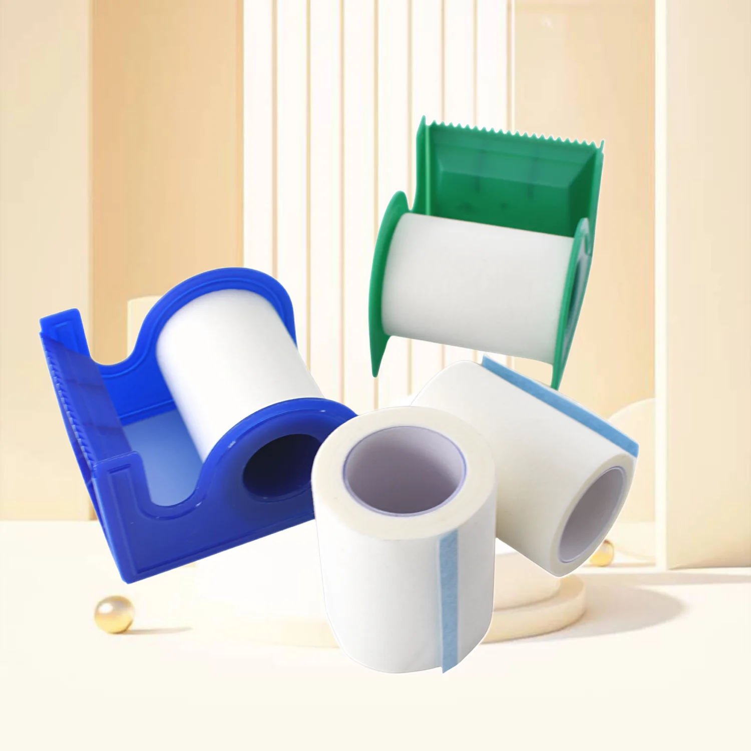 LW Factory OEM Soft Transparent Surgical Waterproof Micropore Medical Adhesive Paper Non Woven Tape