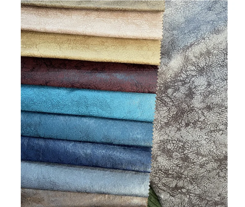 100% polyester sofa fabric holland brozed   print velvet   for textiles and  fabrics
