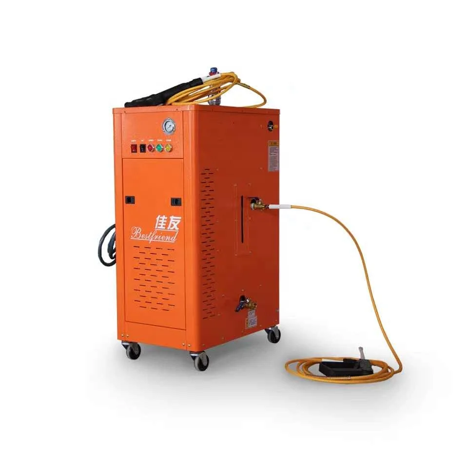 High pressure washing Steam sterilization car washer automatic mobile steam car wash machine  save water