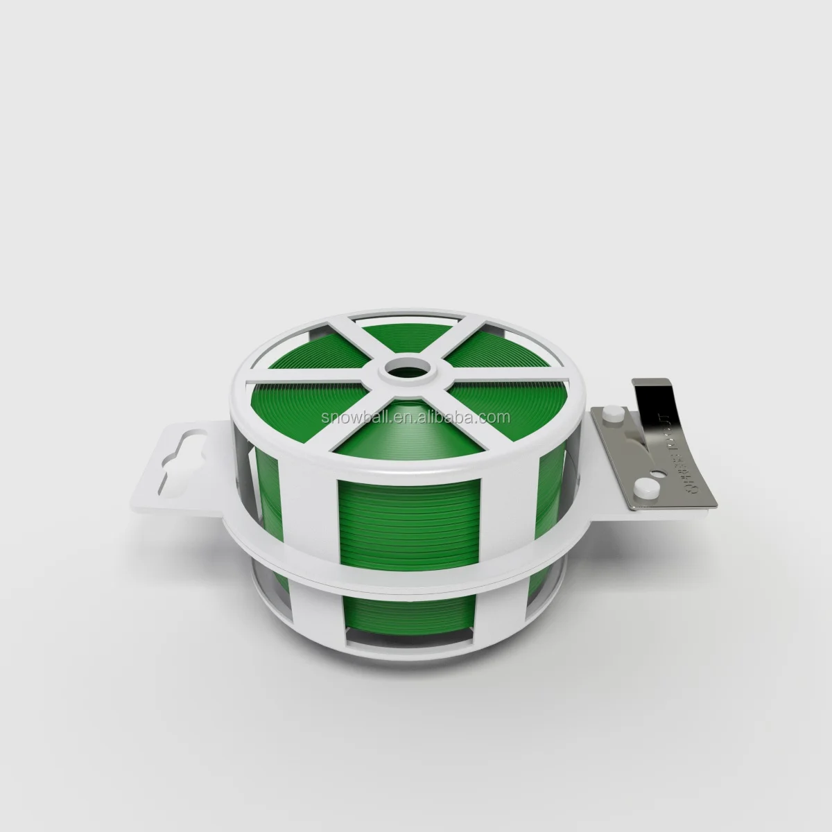 100 м пластиковая ПЭ/ПВХ крутящаяся шпуля с резаком садовый инструмент