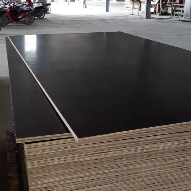 Construction Competitive Price Birch Plywood Exterior Shuttering Concrete Forming Plywood Black/Brown/Polyester Film Faced