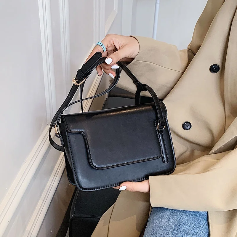 Guangzhou manufacture handbag supplier high quality leather handbags for women ins fashion shoulder handbag set