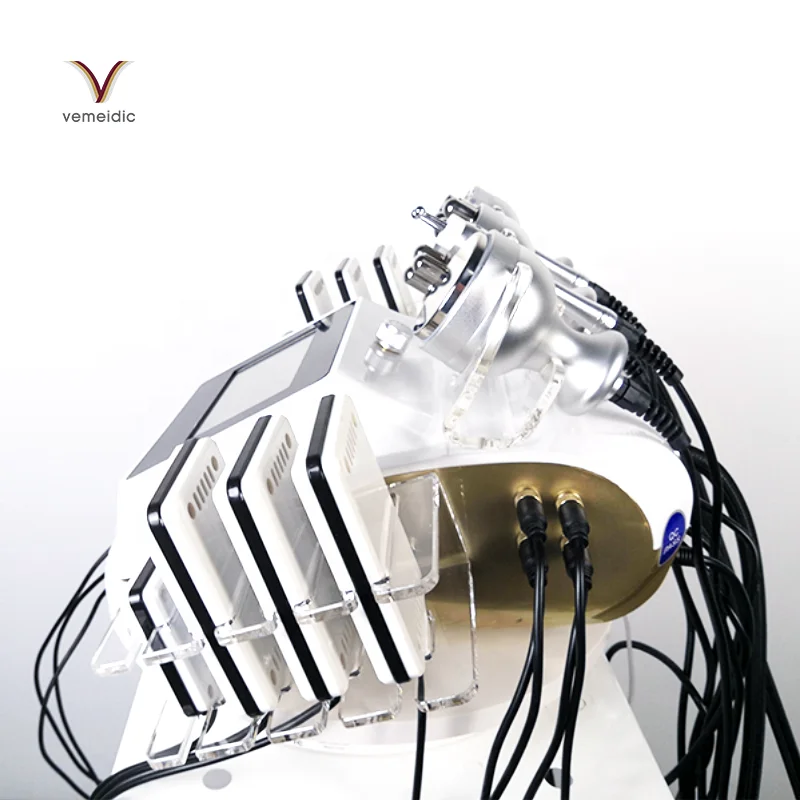 Портативная многофункциональная ультразвуковая вакуумная кавитационная система 40k rf машина для лица