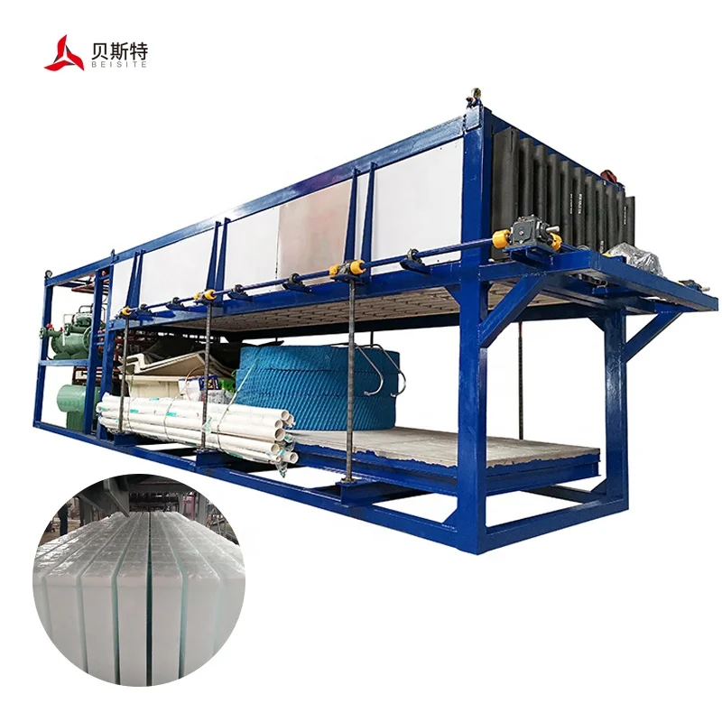 New Product 2022 4500kw 5ton/24 Hours Industrial Ice block Making Machine Automatically Add Water Ice cube