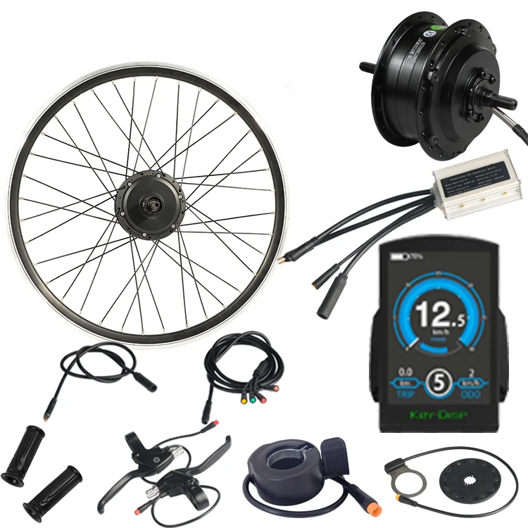 Мощный Ip65 250 Вт комплект для преобразования электровелосипеда CZJB электрического