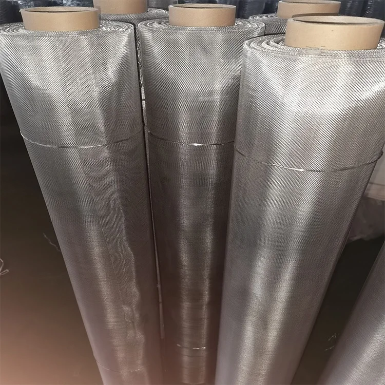 stainless steel wire mesh cylinder filter flexible stainless steel wire rope cable mesh stainless steel wire mesh