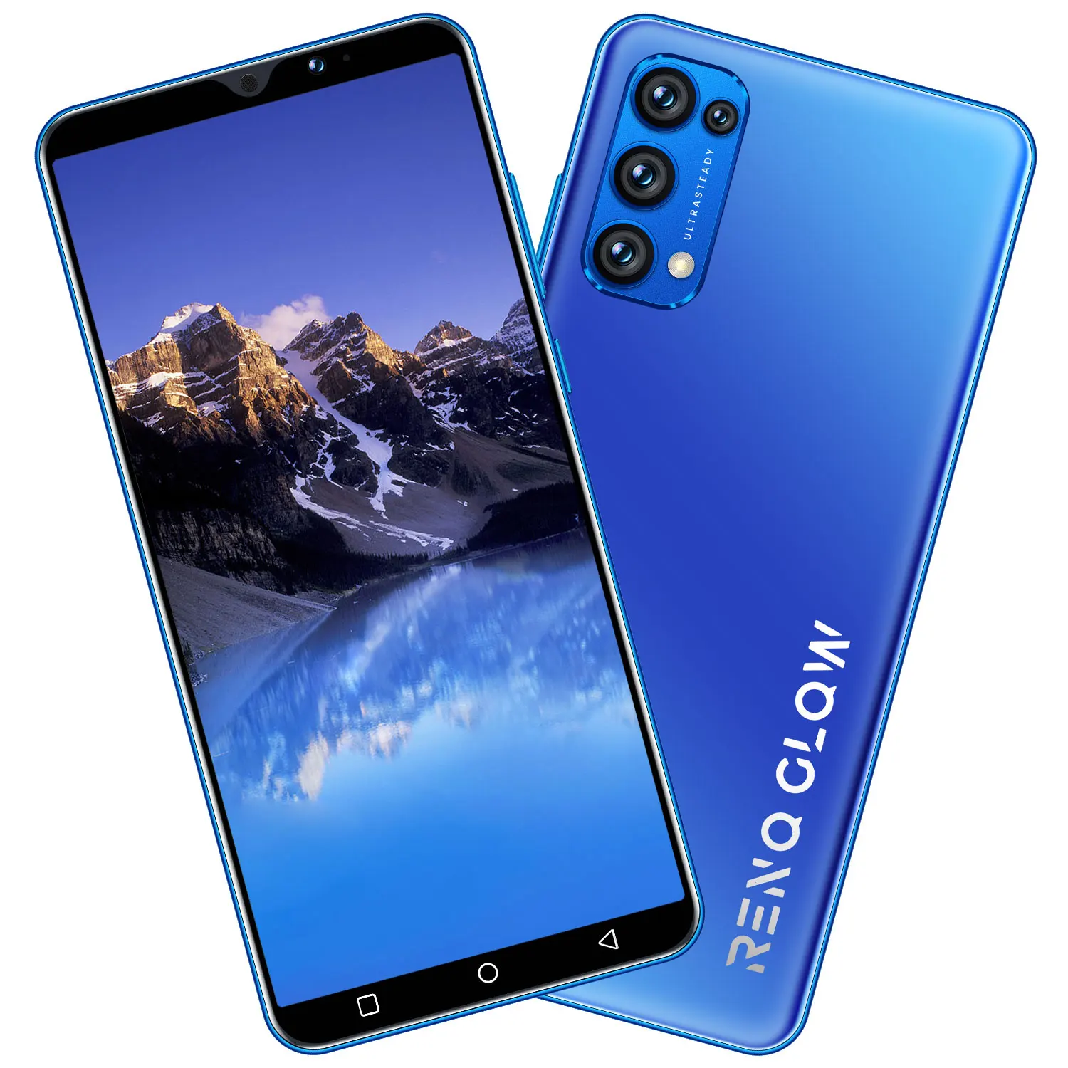 
Dropshipping Reno5 Pro Wholesale Smartphones 8GB+256GB 5G Cellphones 6800Ah Large Capacity Mobile Phone 