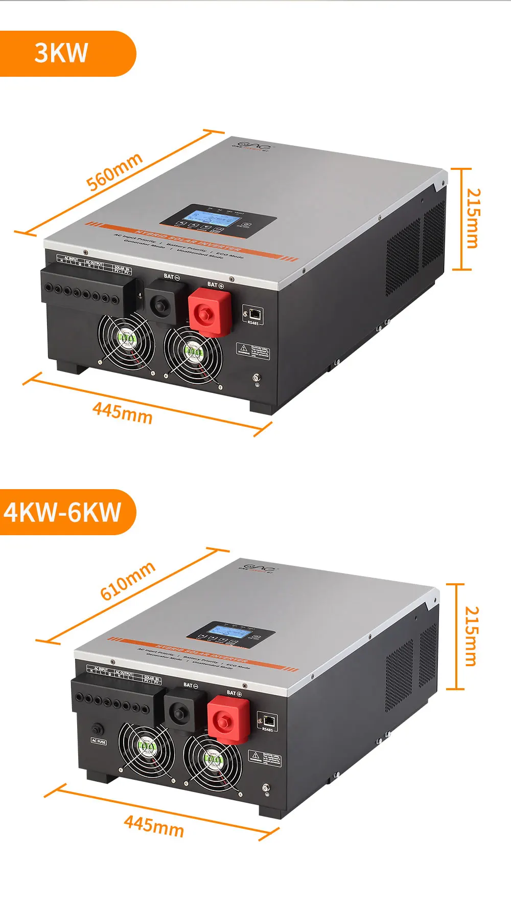 Pure Sine Wave Hybrid solar inverter 1000w 12v 24 Volt To 220 Volt Off Grid Inverter For Solar Power System Ampinvt