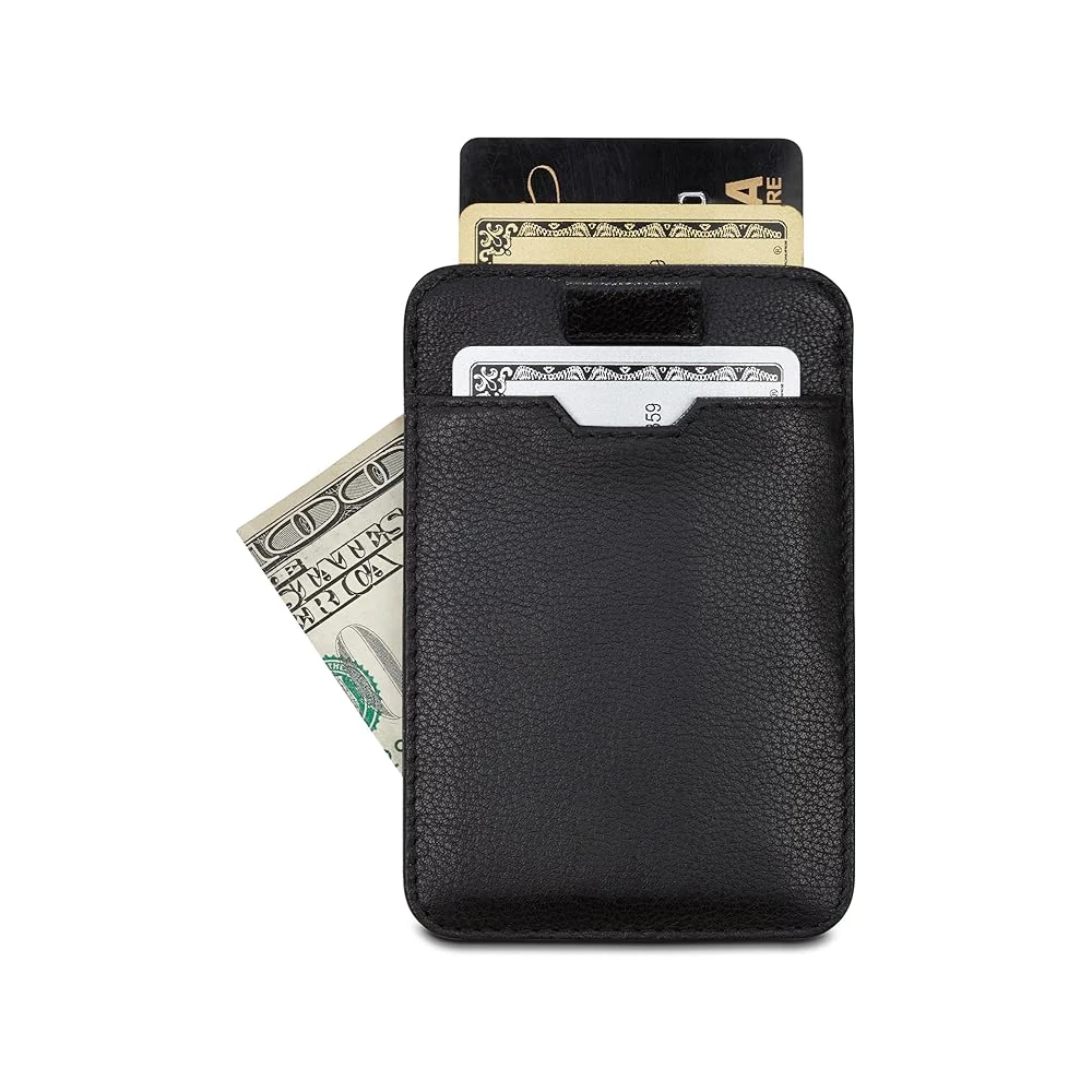 pull tag card holder supplier slim RFID blocking men business manimalist card holder