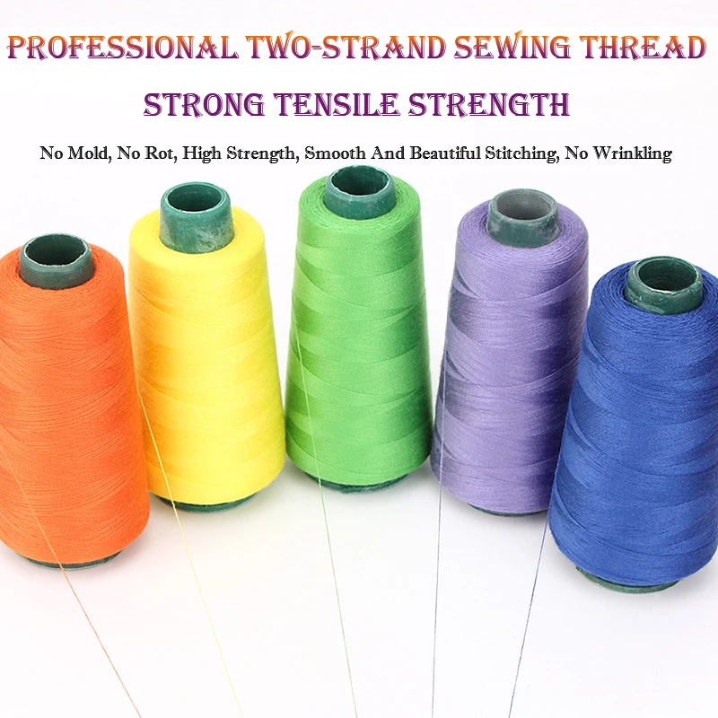 Direct Sales 40s/2 Polyester Sewing Thread Suitable for Many Sewing Machines High Tenacity Sewing Thread