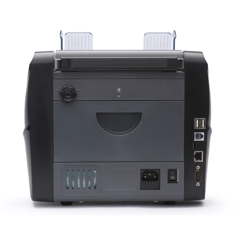 Top Loading Dual CIS mix cash counting machine CIS bill value counting machine for all most 20 kinds currencies in the world