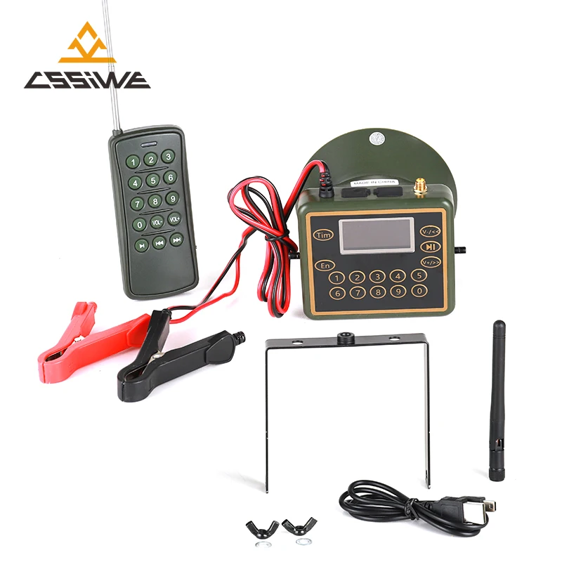 Remote Bird Sound Mp3 Bird Sound Speaker with 80W Download Quail Sounds Bird Caller for Hunting