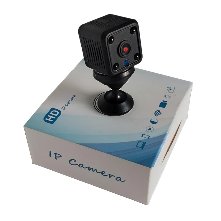 
Portable magnetic HD IP Wifi wireless camera HD 1080P video small square camera factory outlet camera 
