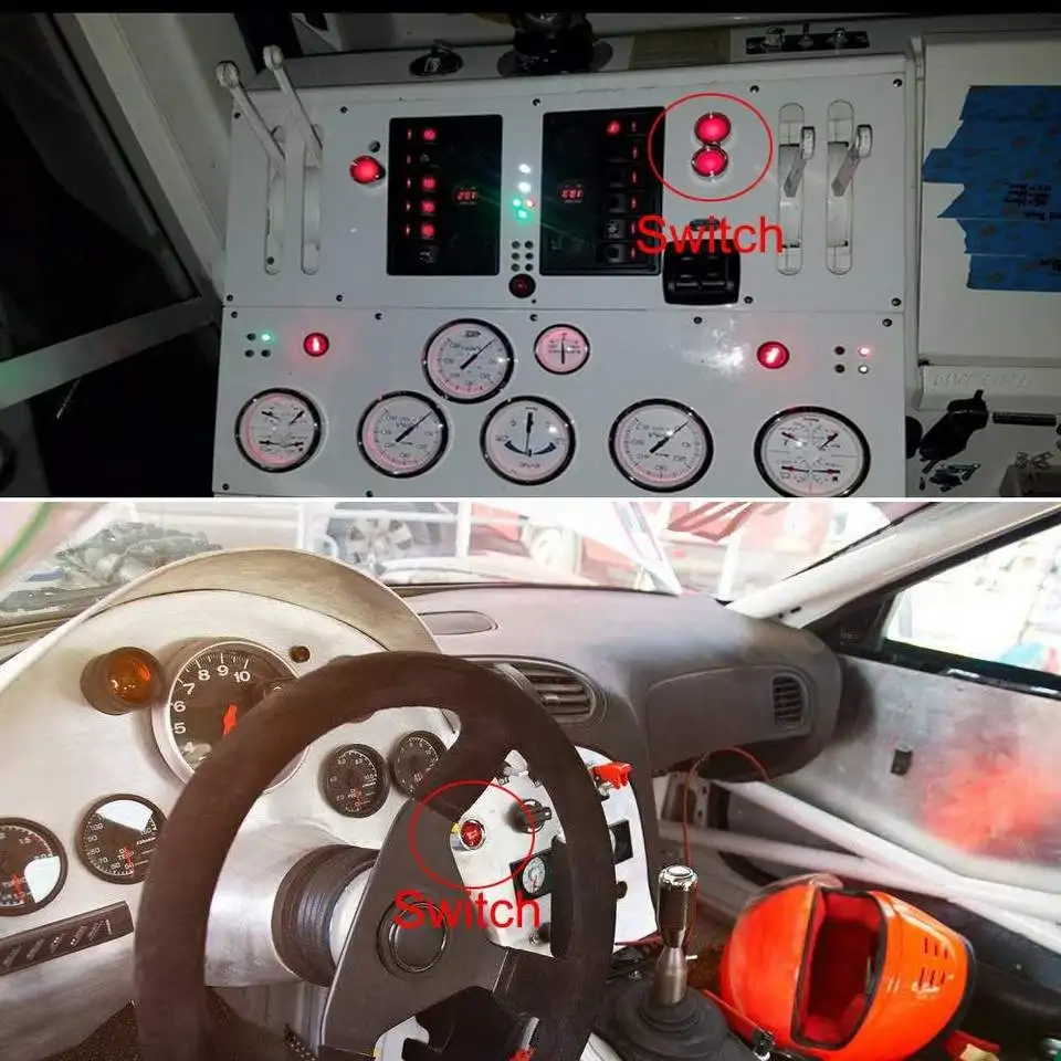 2023 Factory supply CE Rohs 50A power push button switch  of control stations and emergency stop button for Marine Boat Car