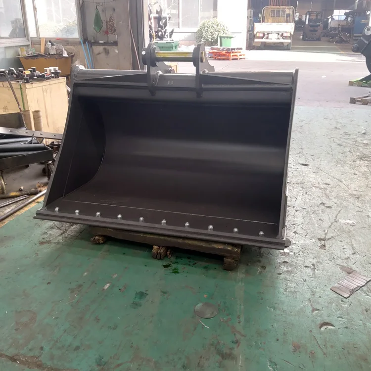 new excavator Mud bucket wide width bucket clean bucket with double cutting edges customized for excavator