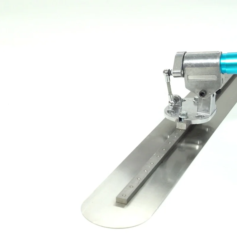 Good Quality Concrete Trowel With Round End Fresno MC117A-36R Rock It Bracket