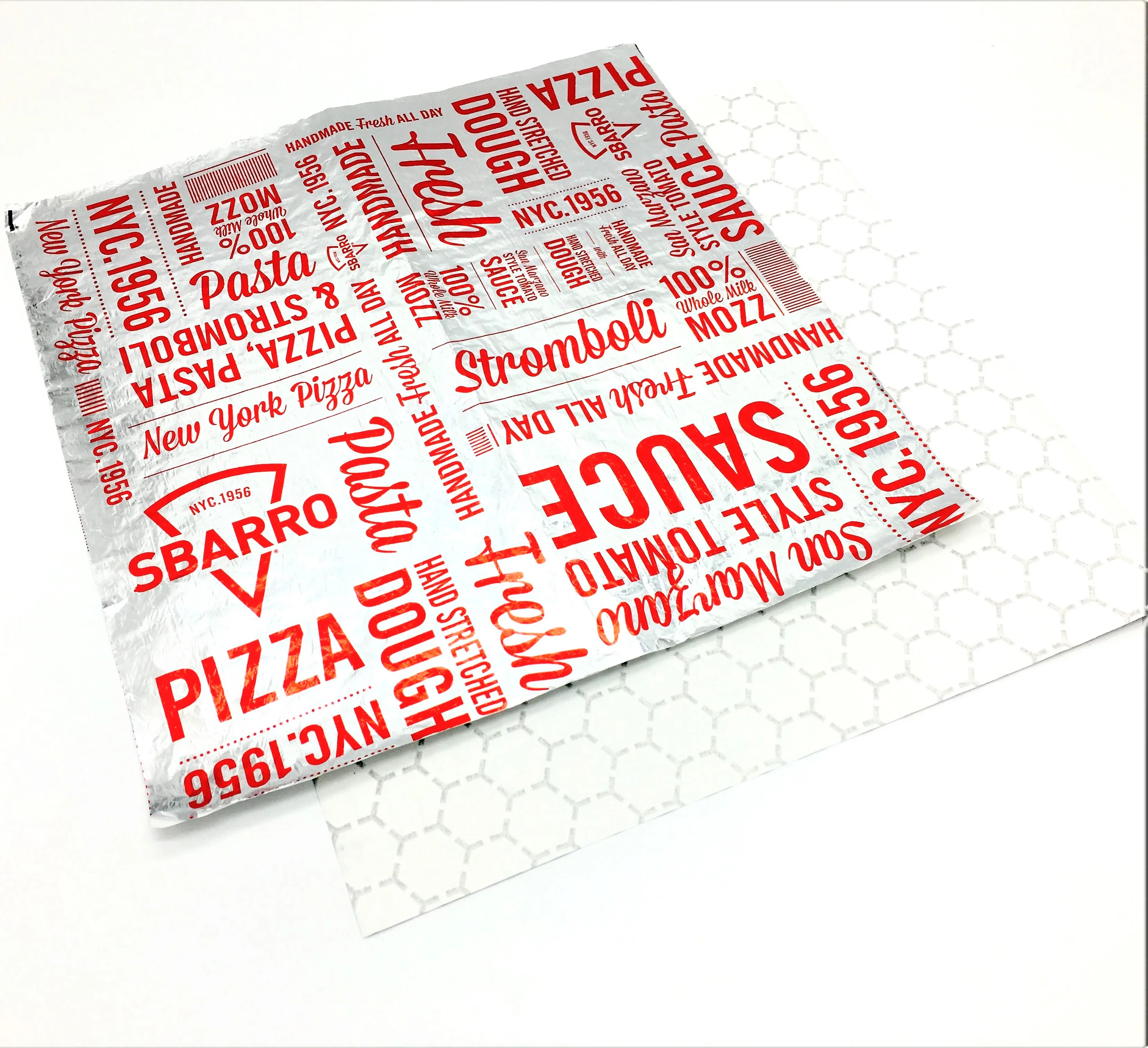 
Wrapping Paper Custom Printed Logo Burger Foil Customized Logo and Size Wrap Foil Burger Sandwich Paper 