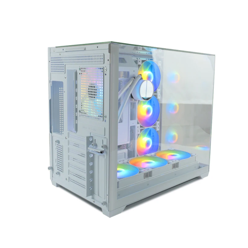 Choiyan Wholesale Hot ATX ITX E-ATX MATX Gaming PC Case Tempered Glass Towers pc case