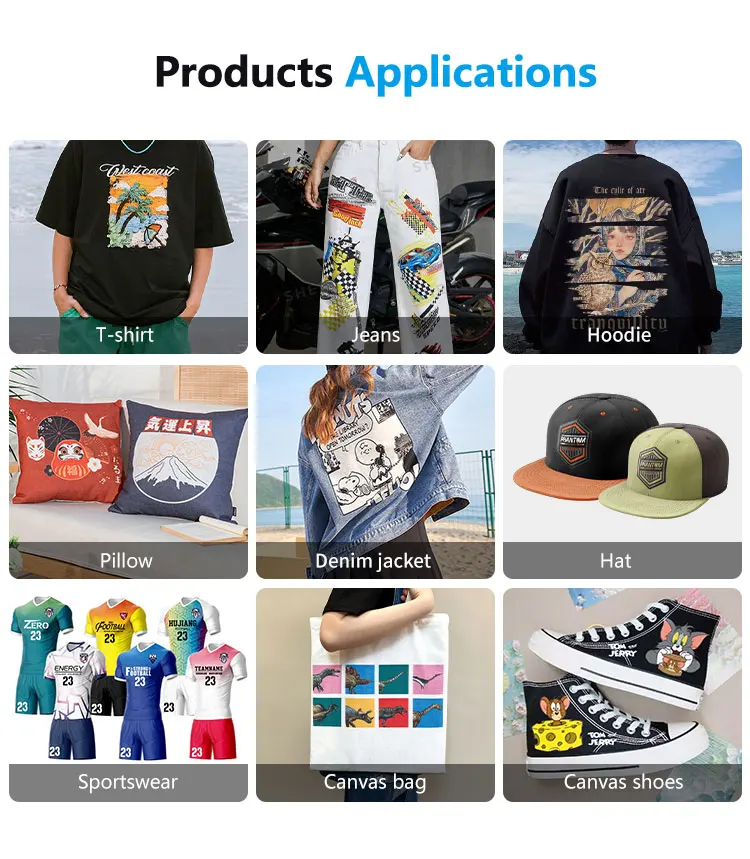 Po-try Cheap price dtf printer friendly for beginner A3 dtf t shirt printer with shaker