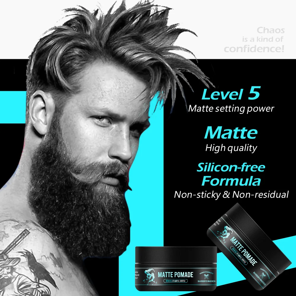 OEM What A Better Men Hair Styling Product Manufacturer Moulding Cream Hair Clay Wax