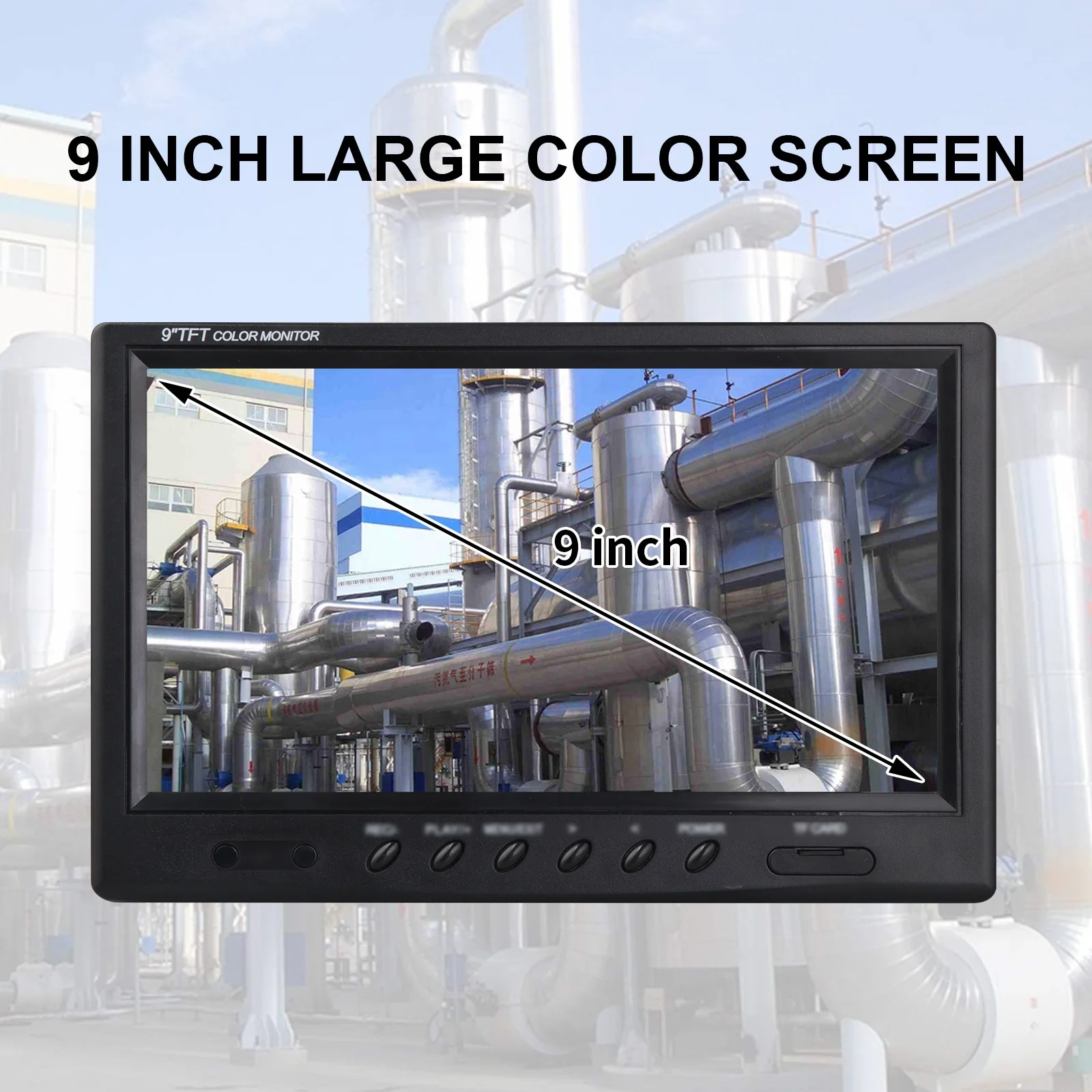 High Resolution Camera Drain Sewer Pipeline Industrial Endoscope System With DVR