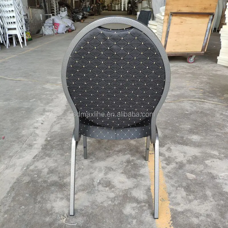 Luxury Modern Round Back Chair Stackable Banquet Wedding Chairs Events Dining Chair