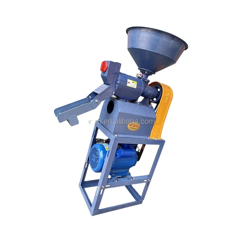 shaofeng combined types of rice milling machine with crusher