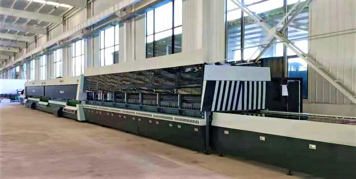 2022 GangXin Double Curved  Automotive  Glass Tempering Machine