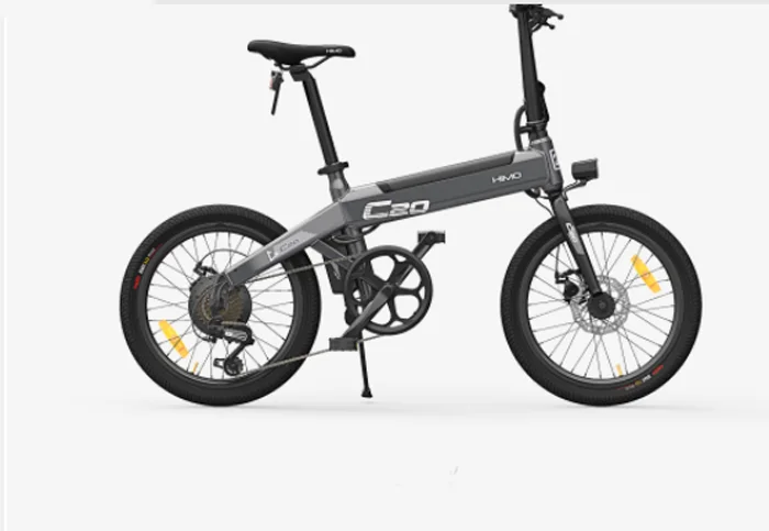 
Hot Sale Front and Rear Double Brakes HIMO C20 Electric bike Folding Bicycle 250W 20 Inch 25KM/h 50-80KM Range HIMO 