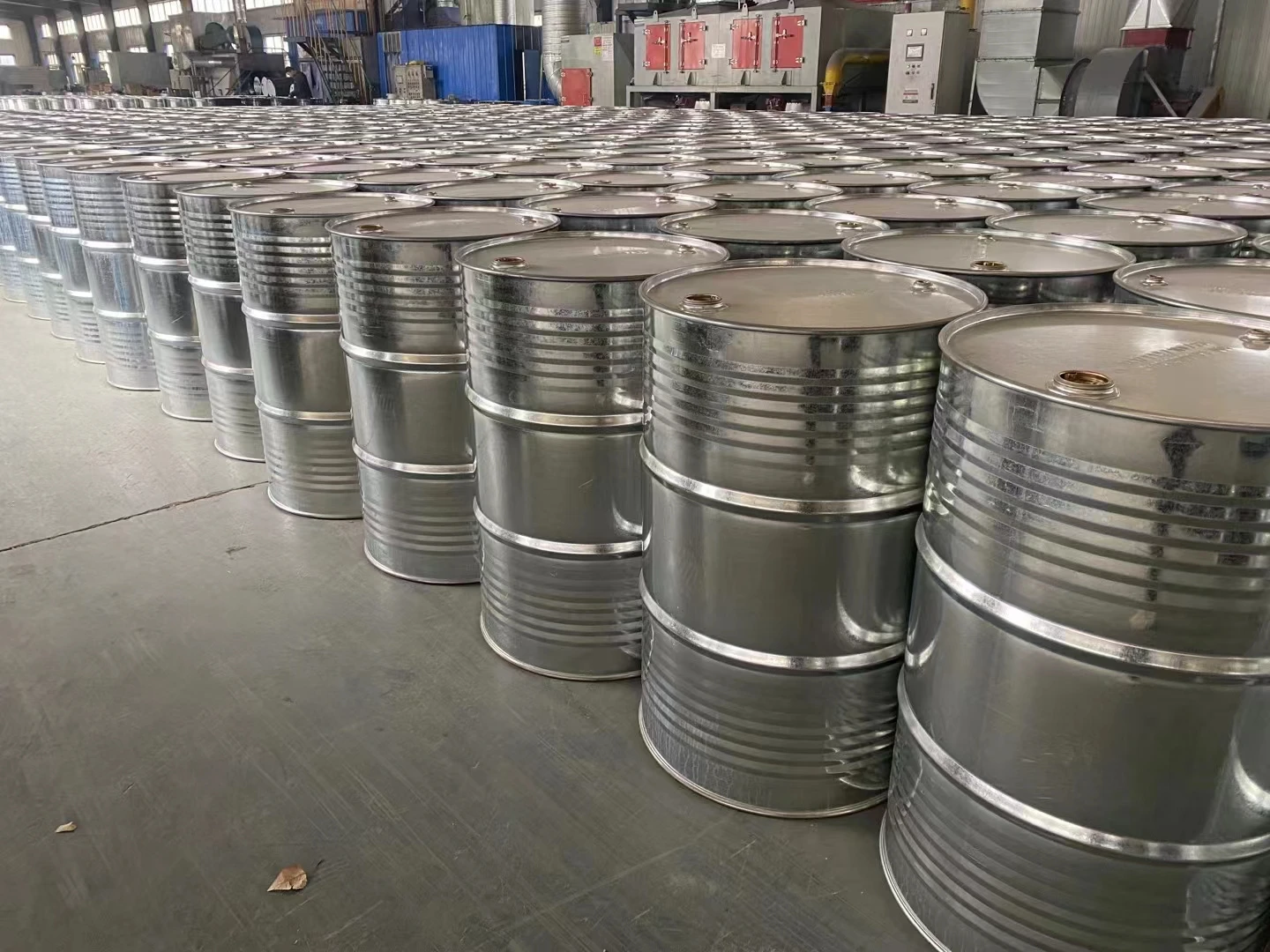 Горячая продажа оцинкованный стальной бочонок барабан 200l