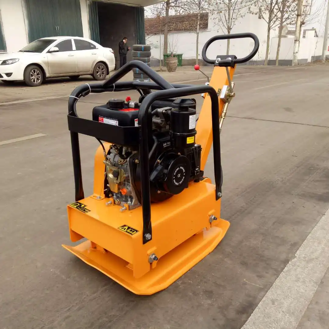 High quality diesel plate rammer from China reversible vibrating plate