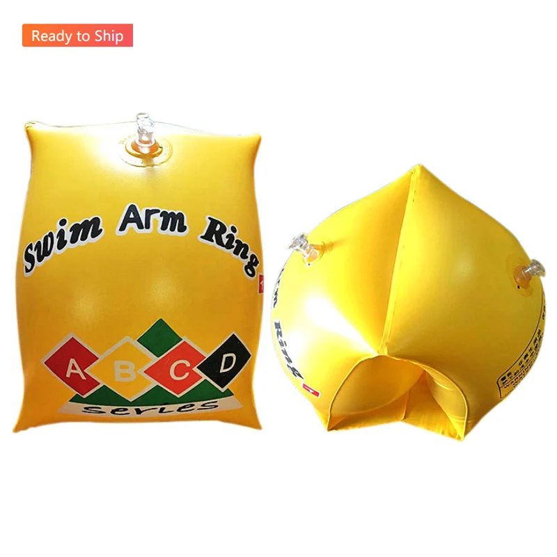 PVC Inflatable Arm Circle Beach Swimming Protection Safety Kids Arm Bands Circle Float Air Sleeves