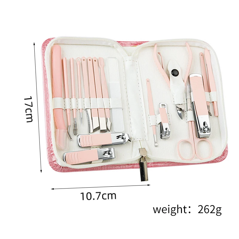 Low Price High Quality Stainless Steel Manicure Pedicure Set Foot Care Tool Professional Women Mens Use Nail Clipper Set
