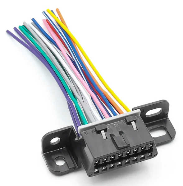 Высота каблука 10 см obd2 obdii разъем 16 контактный разъем obd 2 разъема J1962F OBD2 гнездовой разъем